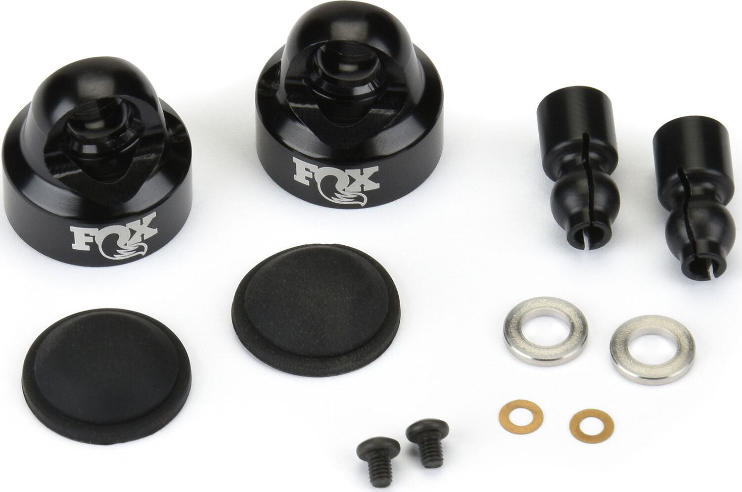 1/6 FOX Aluminum Shock Caps (2): SCX6